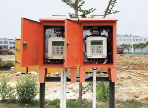 壁掛式超聲波流量計現場圖